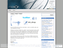 Tablet Screenshot of inkdrop.wordpress.com