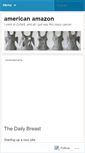 Mobile Screenshot of americanamazon.wordpress.com