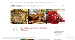 Desktop Screenshot of eatstreets.wordpress.com