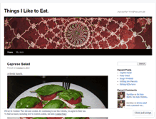 Tablet Screenshot of foodthatigrind.wordpress.com