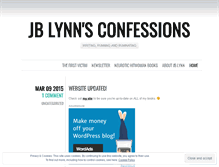 Tablet Screenshot of jblynn.wordpress.com