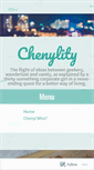 Mobile Screenshot of chenyl.wordpress.com