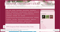 Desktop Screenshot of mommieandmecrafts.wordpress.com