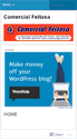 Mobile Screenshot of comercialfeitosa.wordpress.com