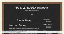 Desktop Screenshot of dol.bancdebinaryaccount.wordpress.com
