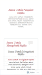 Mobile Screenshot of jamupenyakitsipilis.wordpress.com