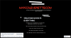 Desktop Screenshot of marcoleverette.wordpress.com
