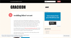 Desktop Screenshot of gracieoh.wordpress.com