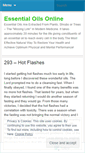 Mobile Screenshot of essentialoilsonline.wordpress.com