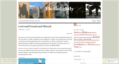 Desktop Screenshot of flogolightly.wordpress.com