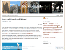 Tablet Screenshot of flogolightly.wordpress.com