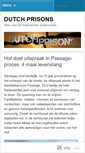 Mobile Screenshot of dutchprisons.wordpress.com