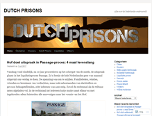 Tablet Screenshot of dutchprisons.wordpress.com