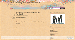 Desktop Screenshot of ohiovalleyautismnetwork.wordpress.com