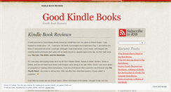 Desktop Screenshot of goodkindlebooks.wordpress.com