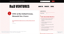 Desktop Screenshot of newredventures.wordpress.com