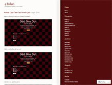 Tablet Screenshot of 4italian.wordpress.com