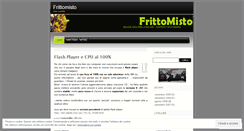 Desktop Screenshot of frittomisto.wordpress.com