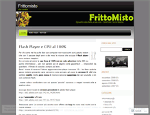 Tablet Screenshot of frittomisto.wordpress.com