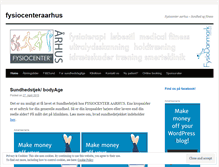 Tablet Screenshot of fysiocenteraarhus.wordpress.com
