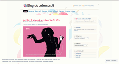 Desktop Screenshot of jefersonjs.wordpress.com