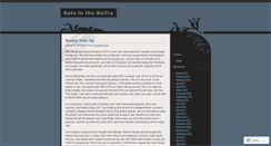 Desktop Screenshot of batsinthebelfry.wordpress.com