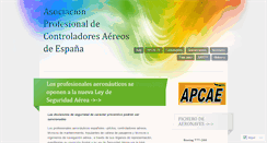 Desktop Screenshot of apcae.wordpress.com