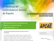Tablet Screenshot of apcae.wordpress.com