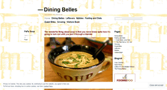 Desktop Screenshot of diningbelles.wordpress.com