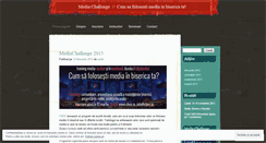 Desktop Screenshot of mediachallenge.wordpress.com