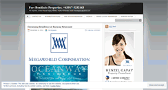 Desktop Screenshot of explorefortbonifacio.wordpress.com