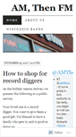 Mobile Screenshot of amthenfm.wordpress.com