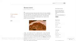 Desktop Screenshot of hungryee.wordpress.com