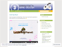 Tablet Screenshot of intro2gamedesign3.wordpress.com