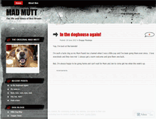 Tablet Screenshot of madmutt.wordpress.com