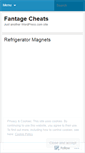 Mobile Screenshot of fantagerockz123.wordpress.com
