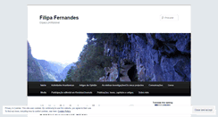 Desktop Screenshot of filipafernandes.wordpress.com