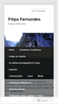 Mobile Screenshot of filipafernandes.wordpress.com