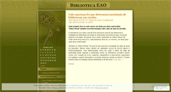 Desktop Screenshot of bibliotecaeao.wordpress.com