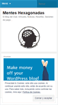 Mobile Screenshot of menteshexagonadas.wordpress.com