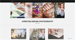 Desktop Screenshot of christinabrunk.wordpress.com