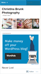 Mobile Screenshot of christinabrunk.wordpress.com