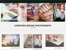 Tablet Screenshot of christinabrunk.wordpress.com