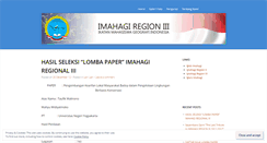 Desktop Screenshot of imahagiregion3.wordpress.com