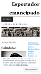 Mobile Screenshot of espectadoremancipado.wordpress.com