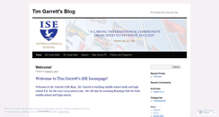 Desktop Screenshot of isetgarrett.wordpress.com