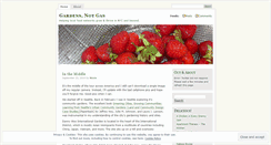 Desktop Screenshot of gardensnotgas.wordpress.com