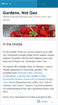 Mobile Screenshot of gardensnotgas.wordpress.com