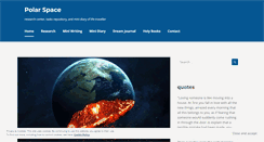 Desktop Screenshot of polaraditia.wordpress.com