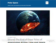 Tablet Screenshot of polaraditia.wordpress.com